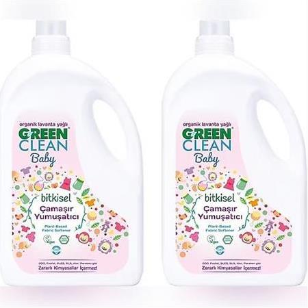 U Green Clean Baby Bitkisel Çamaşır Yumuşatıcısı 2750 ml 2 Adet
