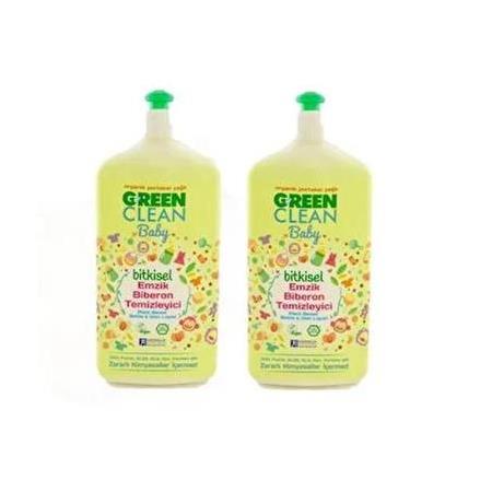 U Green Clean Baby Bitkisel 500 ml 2'li Emzik Biberon Temizleyici