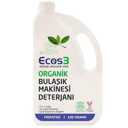 Ecos3 Organik 2500 ml Bulaşık Makinesi Jeli