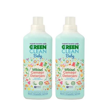 Organik Lavanta Yağlı Baby Bitkisel Çamaşır Deterjanı 1000 ml - 2 ADET