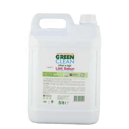 U Green Clean Organik Portakal Yağlı Bitkisel Likit Sabun 5 lt