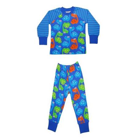 Organic Kid Dino Çocuk Pijama Takımı