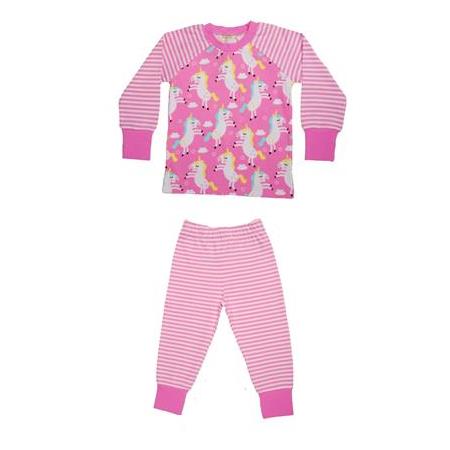 Organic Kid Unicorn Çocuk Pijama Takımı