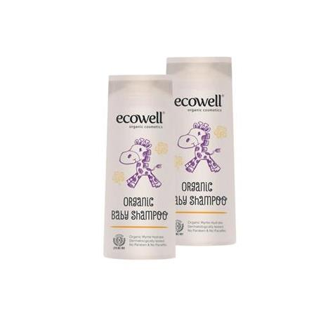 Ecowell Organik Bebek Şampuanı 300 ml 2 Adet