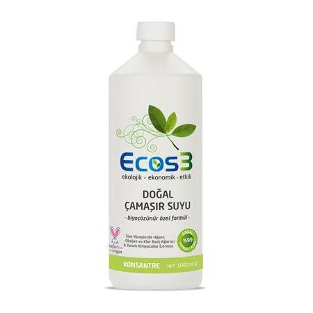 Ecos3 Doğal Çamaşır Suyu (1000 ml)