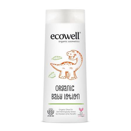 Ecowell Organik 300 ml Bebek Losyonu