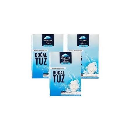 Mayi Tuz Doğal Bulaşık Makinesi Tuzu 3 x 1500 G