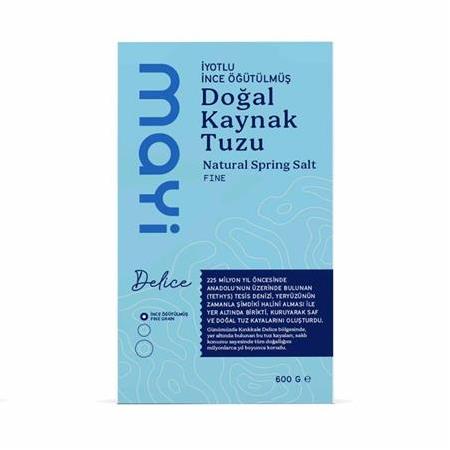 MAYİ TUZ İyotlu İnce Kaynak Tuzu 600g