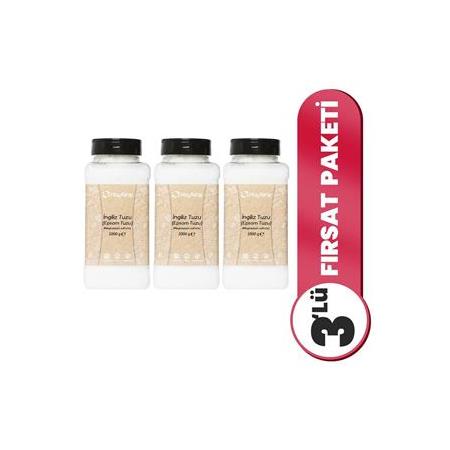 İngiliz Tuzu (Epsom Tuzu) 1000 gr x 3'lü Set