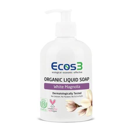 Organik Sıvı Sabun - Beyaz Manolya (500 ml)