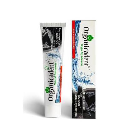 ORGANİCADENT  Aktif Karbonşu Doğal Diş Macunu (6'lı Paket)