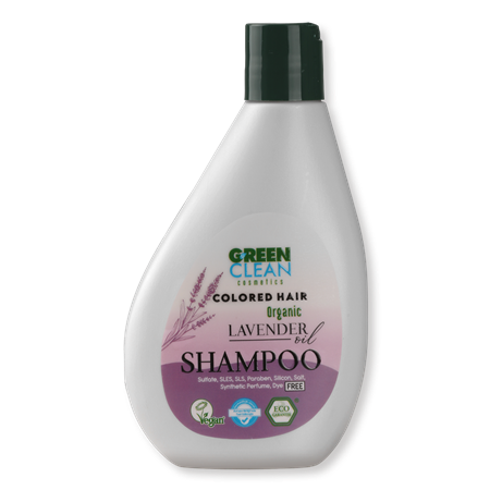 Green Clean Boyalı Saçlar Için Organik Lavanta Yağlı Şampuan 275ml
